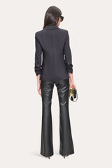 Cotton Panel Blazer | Elie Tahari BLACK