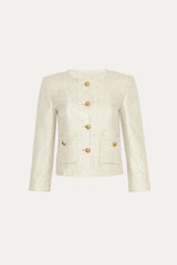 Tweed Lurex Jacket | Elie Tahari MULTI