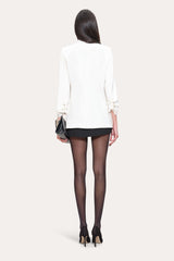 Ruched Sleeve Blazer | Elie Tahari FOAM