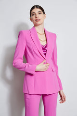 Single Button Blazer | Elie Tahari PEONY
