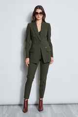 7 Button Blazer | Elie Tahari OLIVE