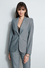 Herringbone Panel Blazer | Elie Tahari MULTI