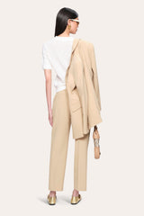 Jasmine Cigarette Pant | Elie Tahari TOFFEE