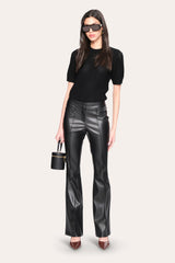 Caro Vegan Leather Pant | Elie Tahari BLACK