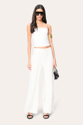 Chiffon Panel Pant | Elie Tahari FOAM