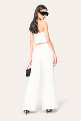 Chiffon Panel Pant | Elie Tahari FOAM