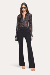 Amara Flare Pant | Elie Tahari BLACK