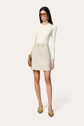 Tweed Lurex Skirt | Elie Tahari MULTI