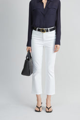 Micro Flare Jean | Elie Tahari WHITE