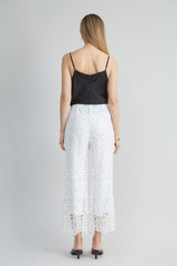 Lace Palazzo Pant | Elie Tahari WHITE