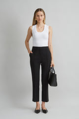 Micro Flare Crepe Pant | Elie Tahari BLACK