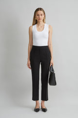 Micro Flare Crepe Pant | Elie Tahari BLACK