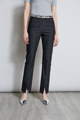 Denim Slit Front Jeans | Elie Tahari INDIGO