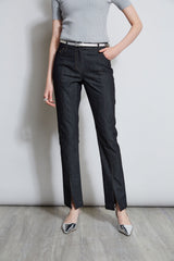 Denim Slit Front Jeans | Elie Tahari INDIGO