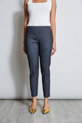 Slim Linen Pant | Elie Tahari DENIM