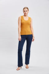 Fit & Flare Jeans | Elie Tahari DARK WASH