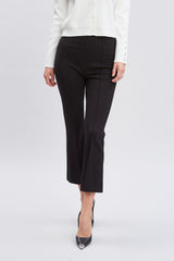 Micro Flare Knit Pant | Elie Tahari BLACK
