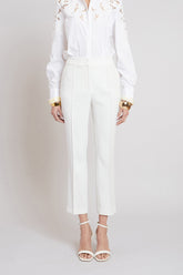 Micro Flare Crepe Pant | Elie Tahari FOAM