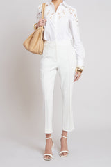 Micro Flare Crepe Pant | Elie Tahari FOAM