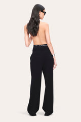 Crepe Pleated Pant | Elie Tahari BLACK