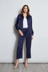 Washed Satin Fluid Pant | Elie Tahari STARGAZER