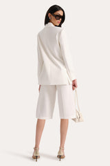 Stella Oversized Linen Blazer | Elie Tahari FRESH PEARL
