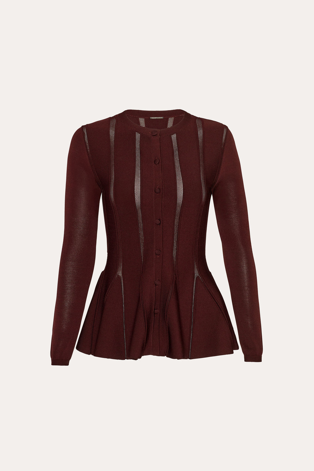 Valerie Milano Pointelle Jacket | Elie Tahari SIENNA