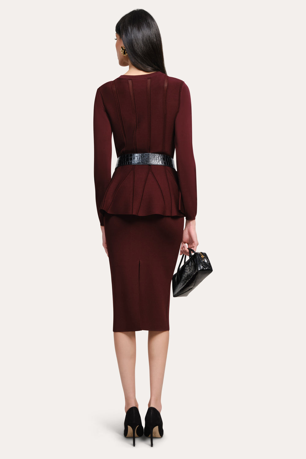 Valerie Milano Pointelle Jacket | Elie Tahari SIENNA