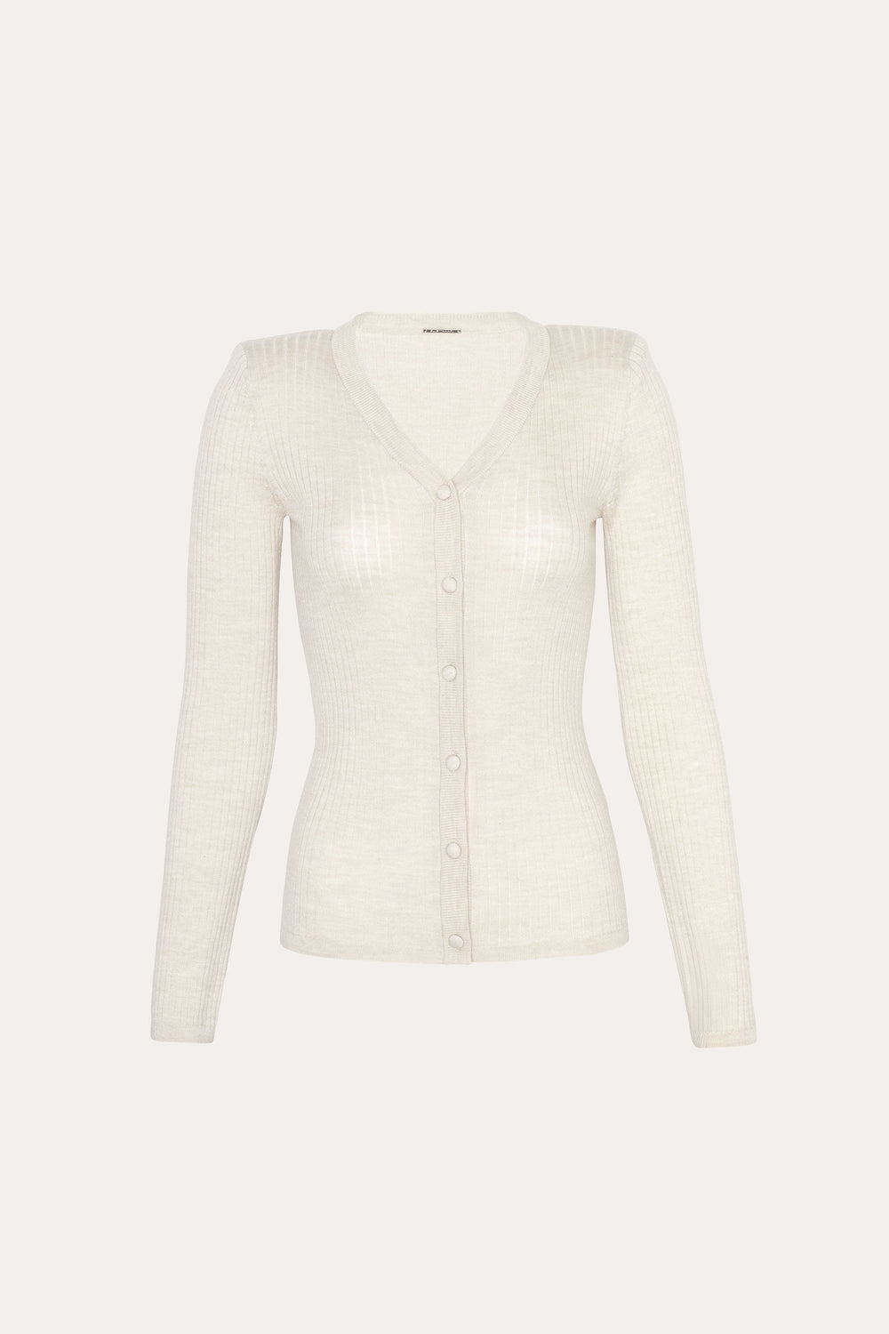Cara Silk Wool Cardigan | Elie Tahari ECRU