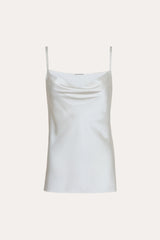 Silk Draped Camisole | Elie Tahari FRESH PEARL