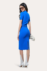 Skylar Milano Sculpt Pencil Skirt | Elie Tahari COBALT BLUE