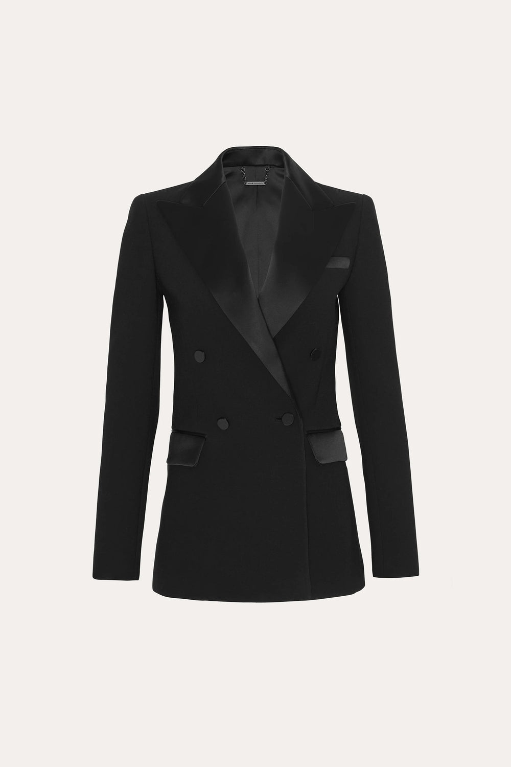 Roxy Japanese Crepe Tuxedo Jacket | Elie Tahari BLACK