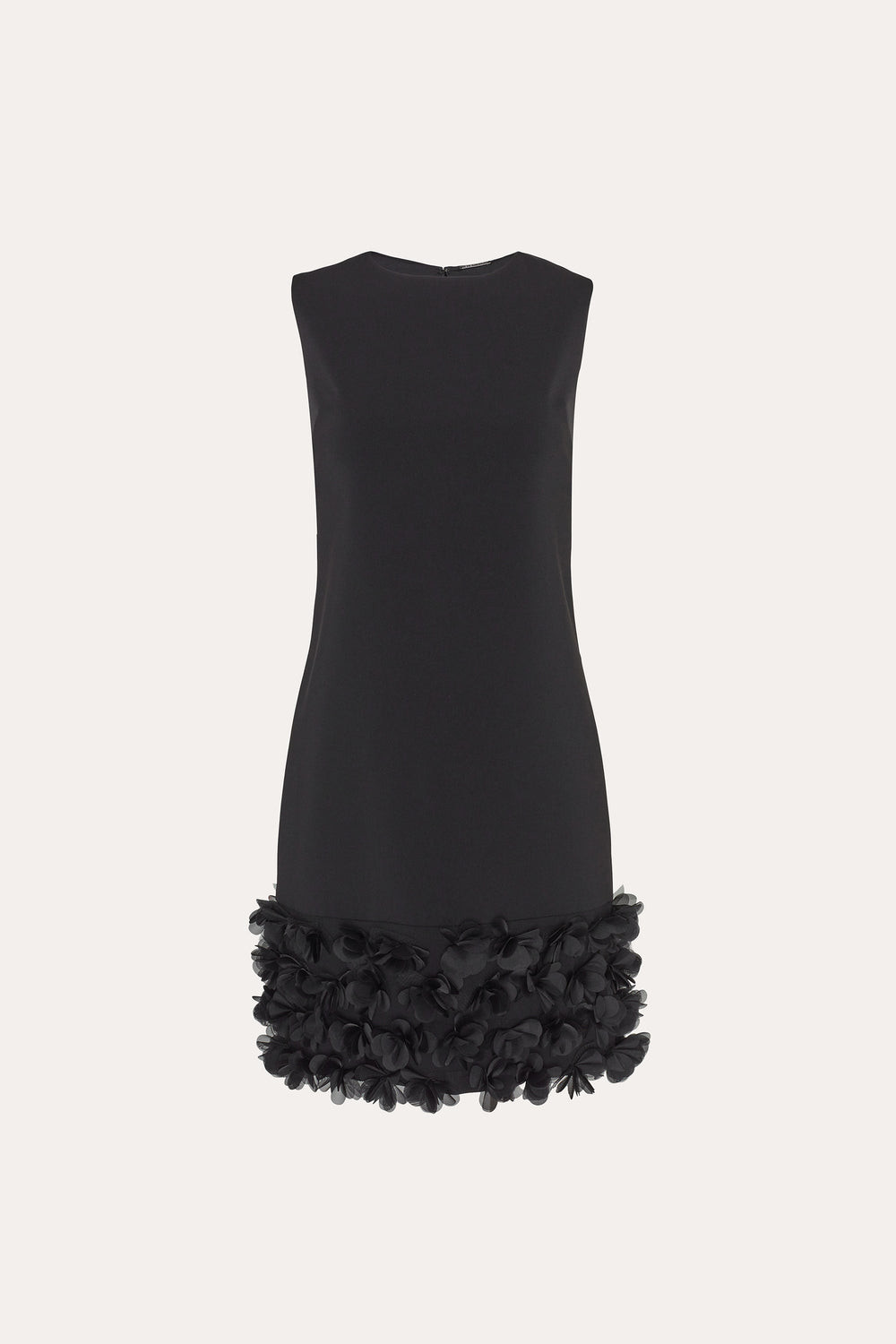 Floral Hem Shift Dress | Elie Tahari BLACK