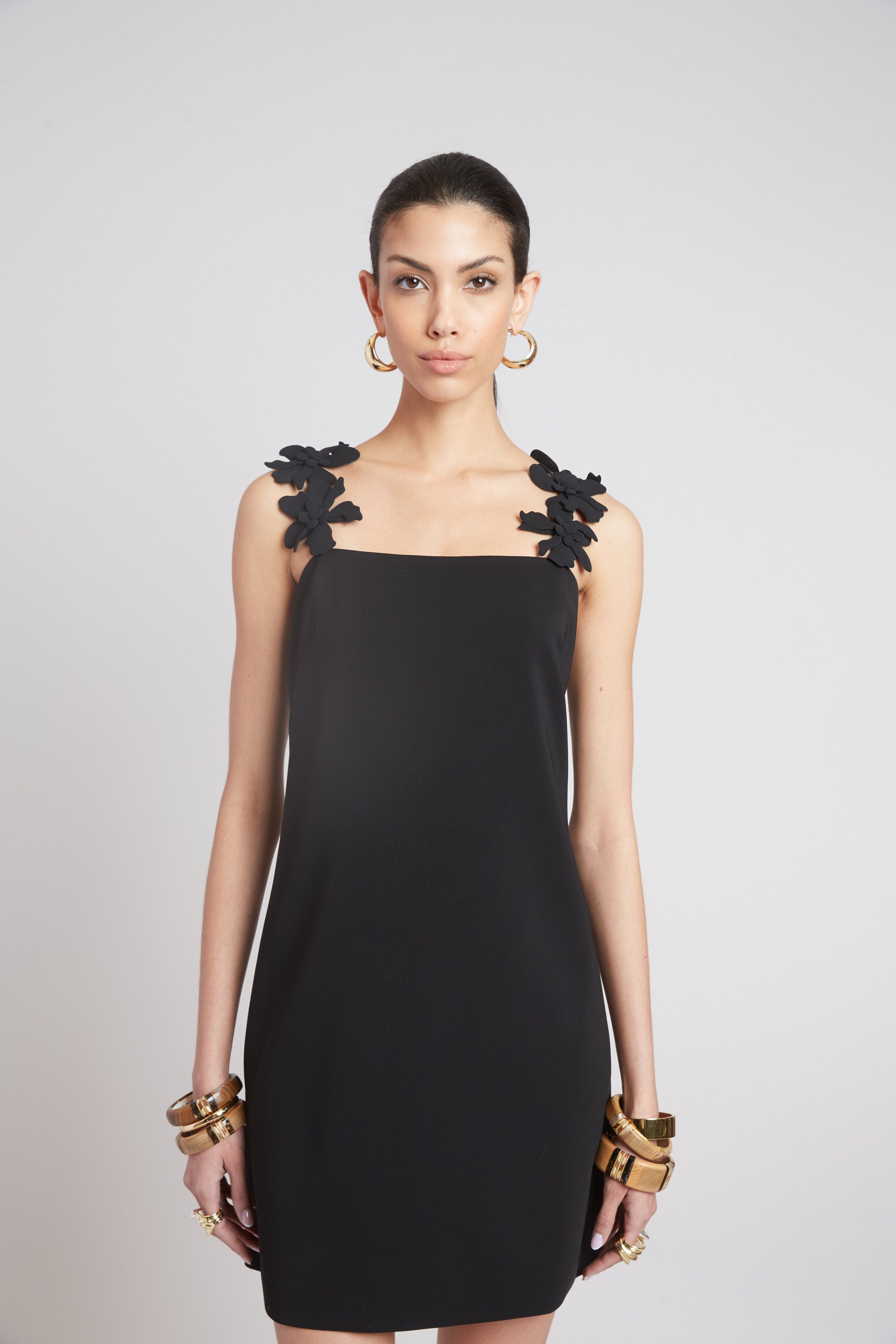 Bloom Shift Dress | Elie Tahari BLACK
