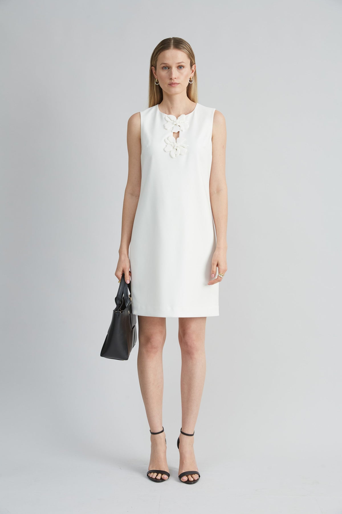 Flower Shift Dress | Elie Tahari FOAM