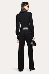 Wool Blouson Sweater | Elie Tahari BLACK