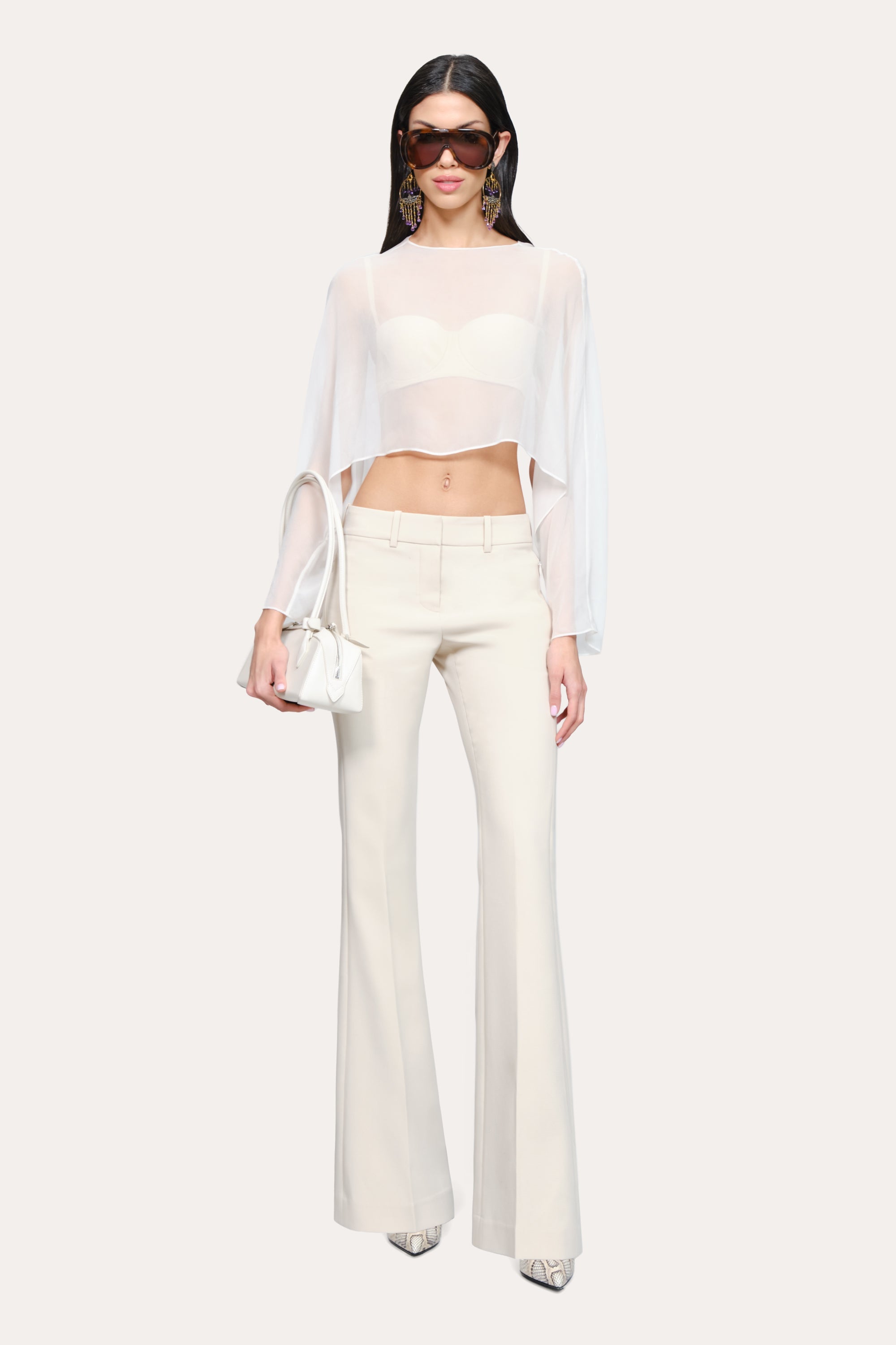 Ella Fit & Flare Pant | Elie Tahari CAMELLIA VEIL