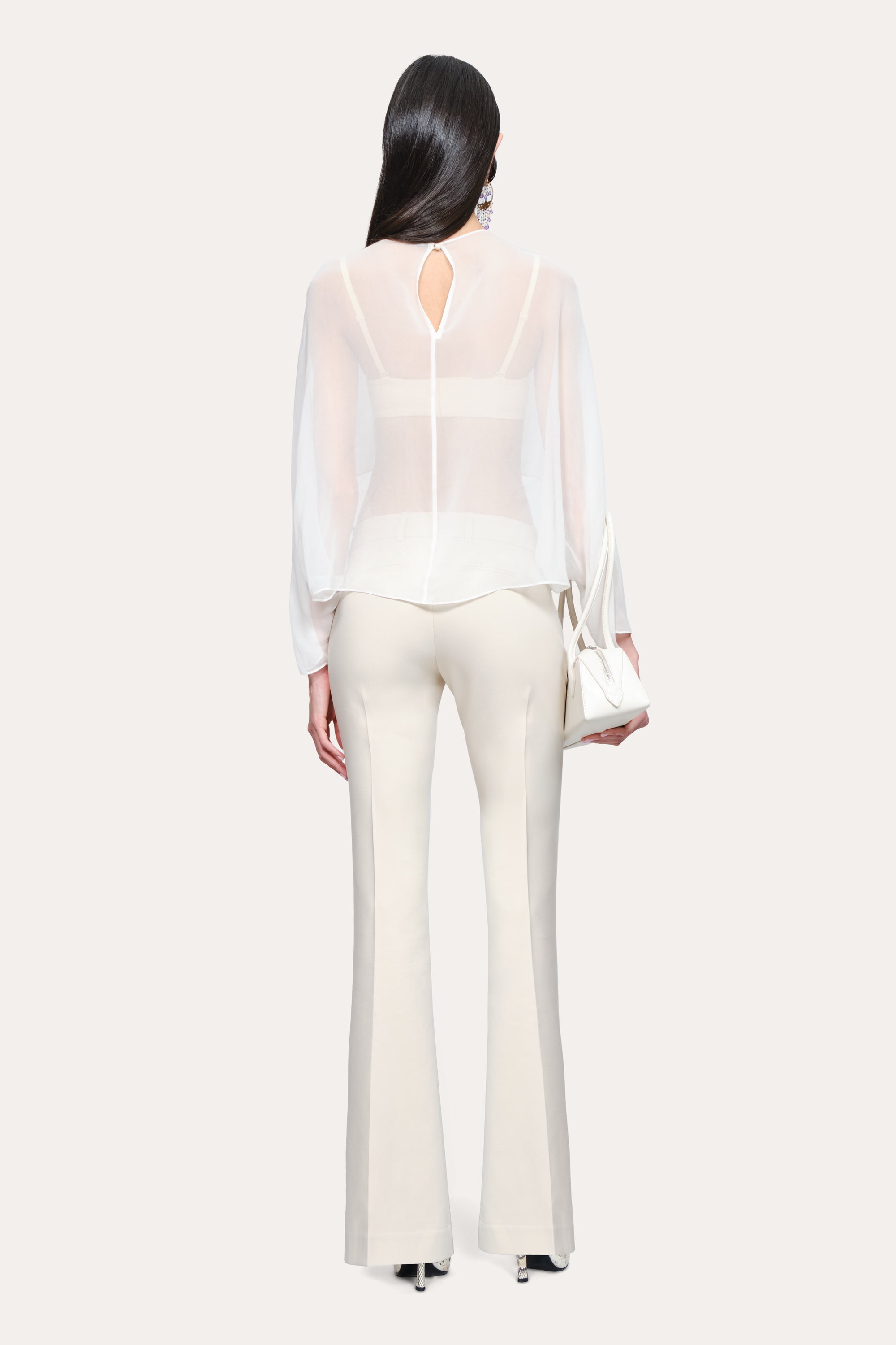 Ella Fit & Flare Pant | Elie Tahari CAMELLIA VEIL