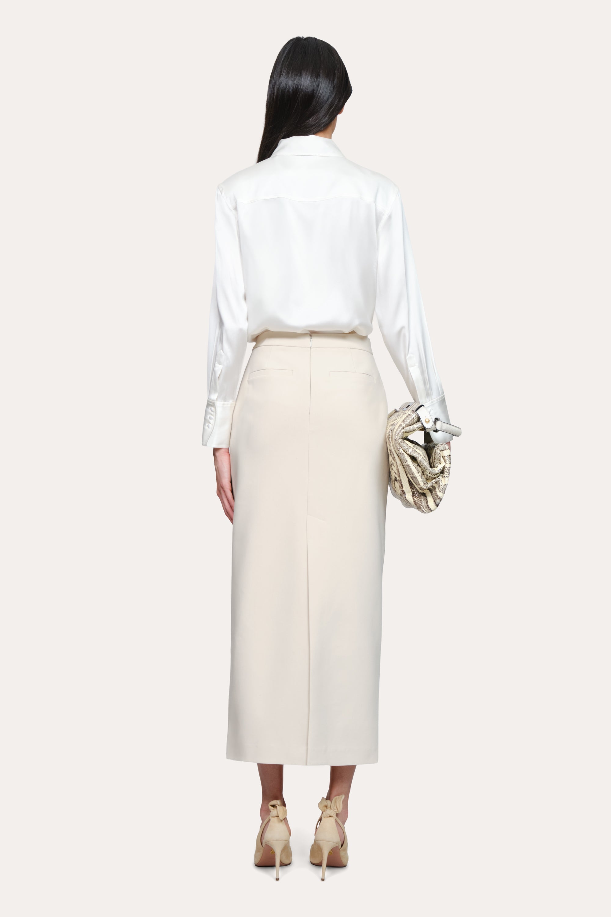 Cleo Column Skirt | Elie Tahari CAMELLIA VEIL