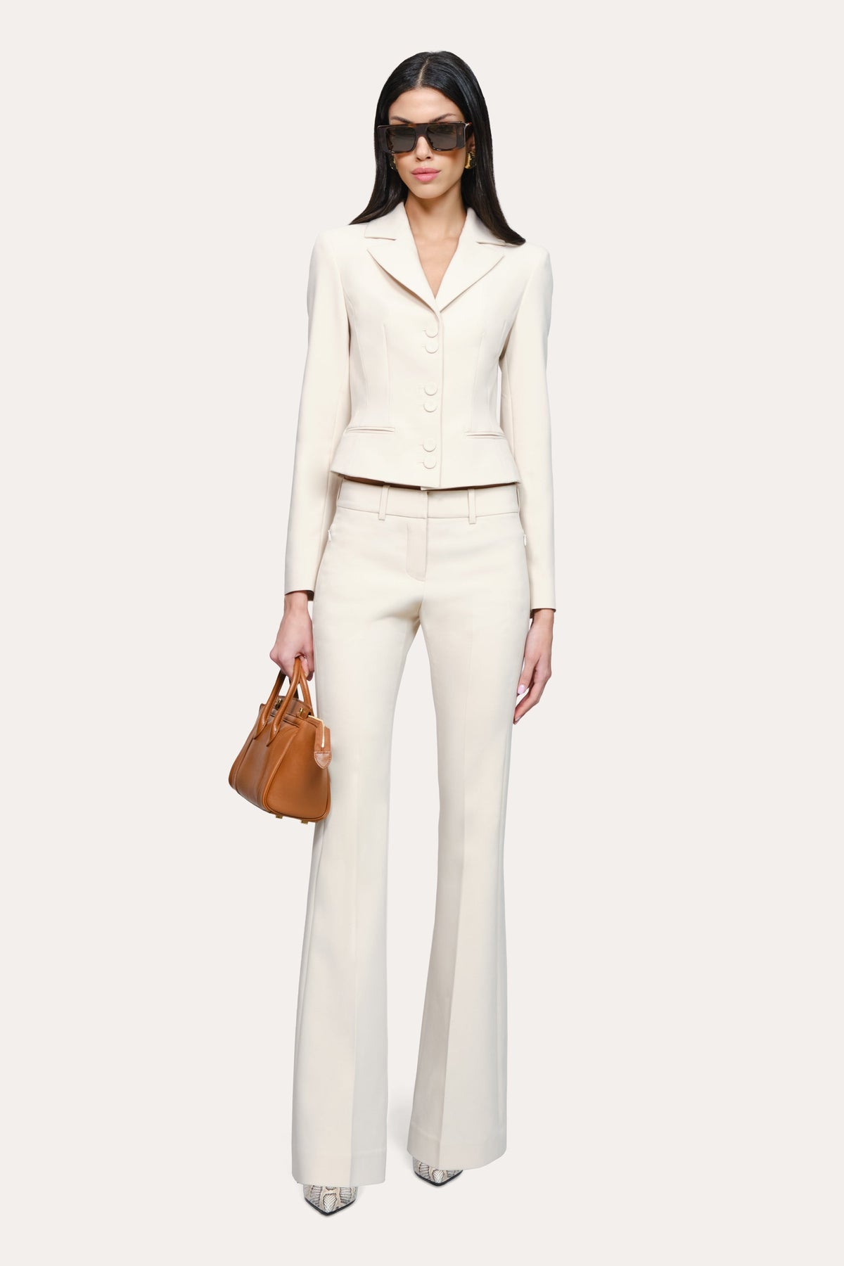 Ella Shaped Blazer | Elie Tahari CAMELLIA VEIL