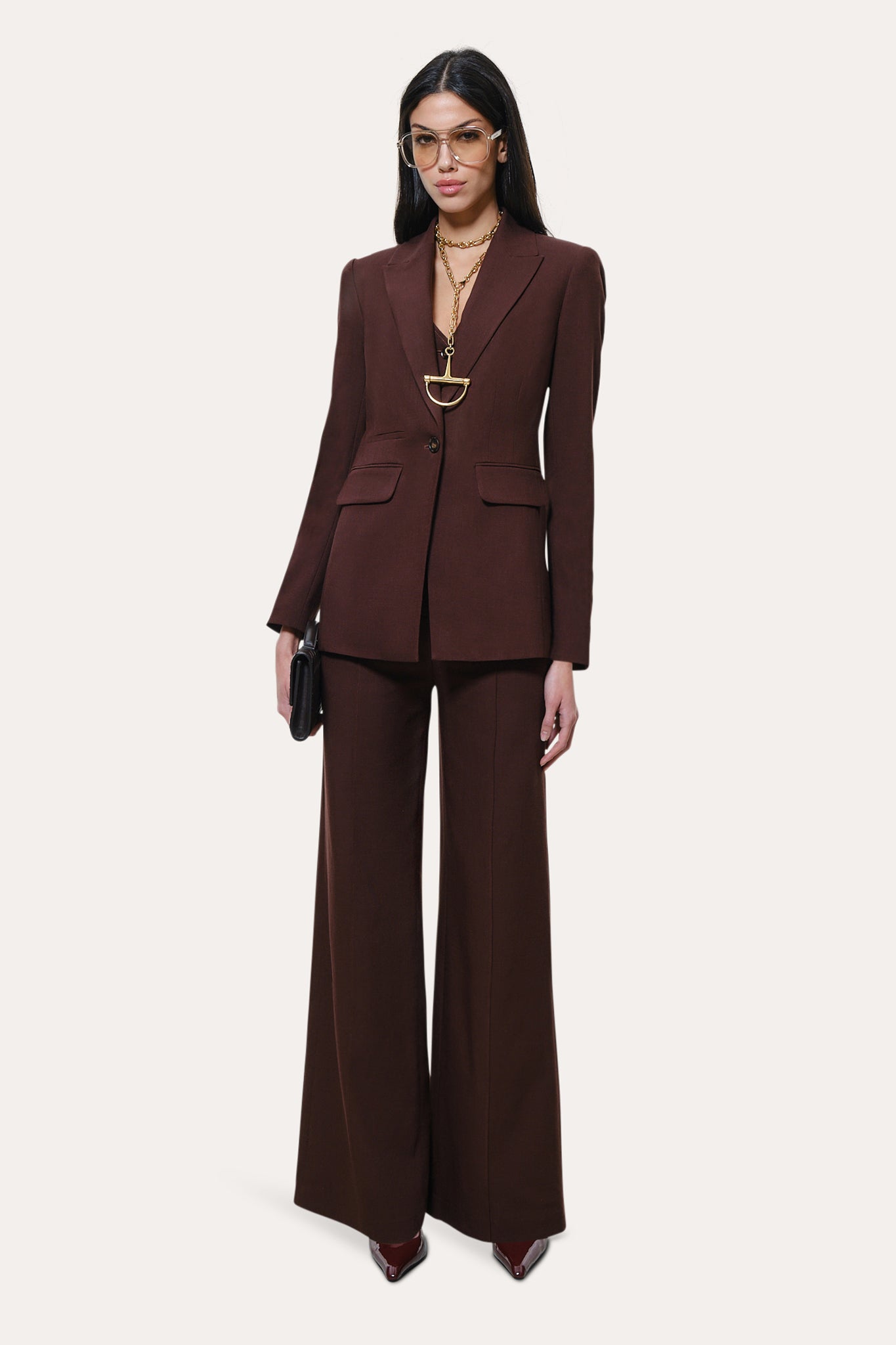 Zoë Fiamatto Blazer | Elie Tahari PORT WINE