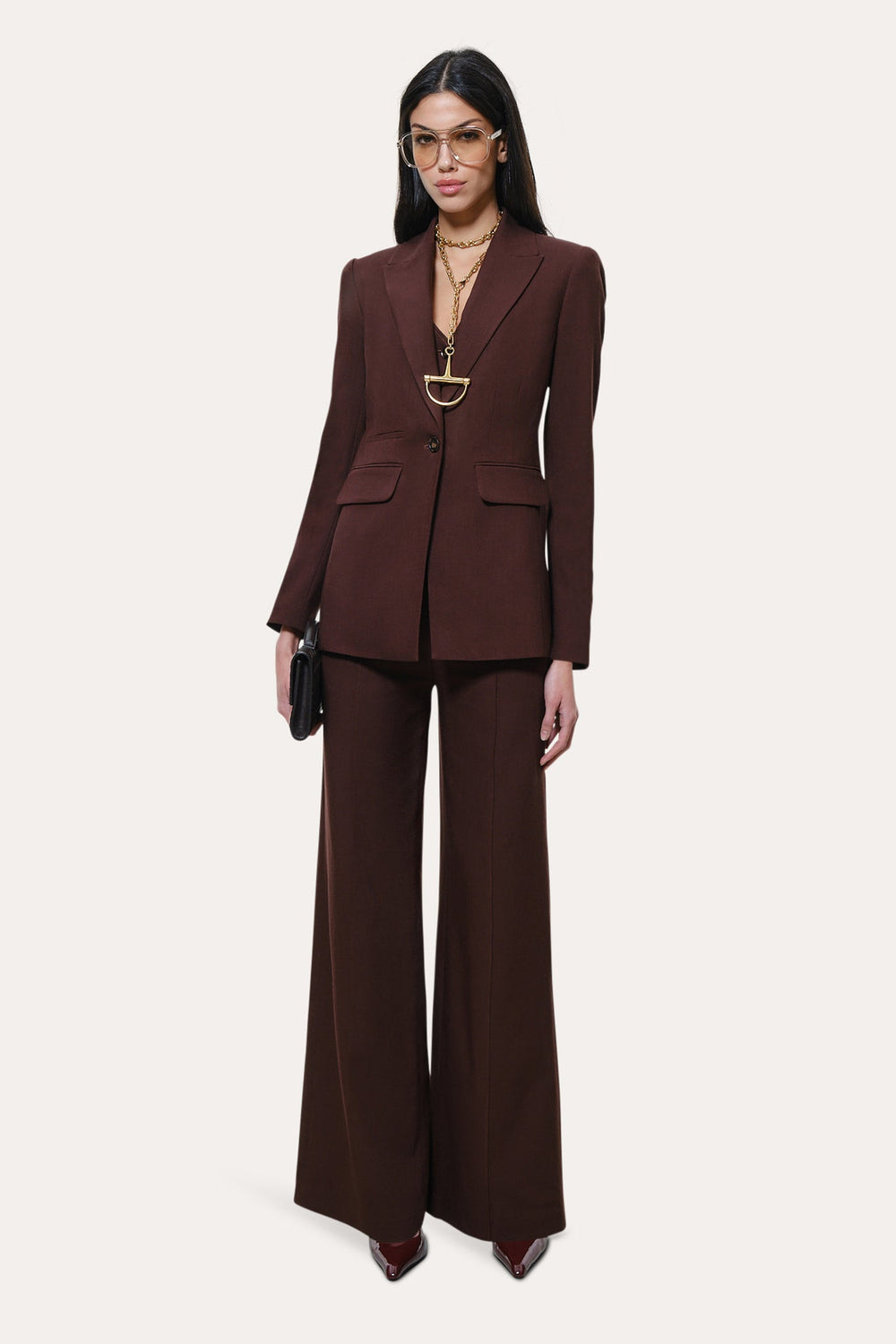 Zoë Fiamatto Blazer | Elie Tahari PORT WINE