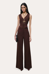 Zoë Fiamatto Vest | Elie Tahari PORT WINE