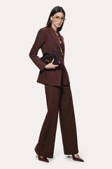 Zoë Fiamatto Flare Pant | Elie Tahari PORT WINE