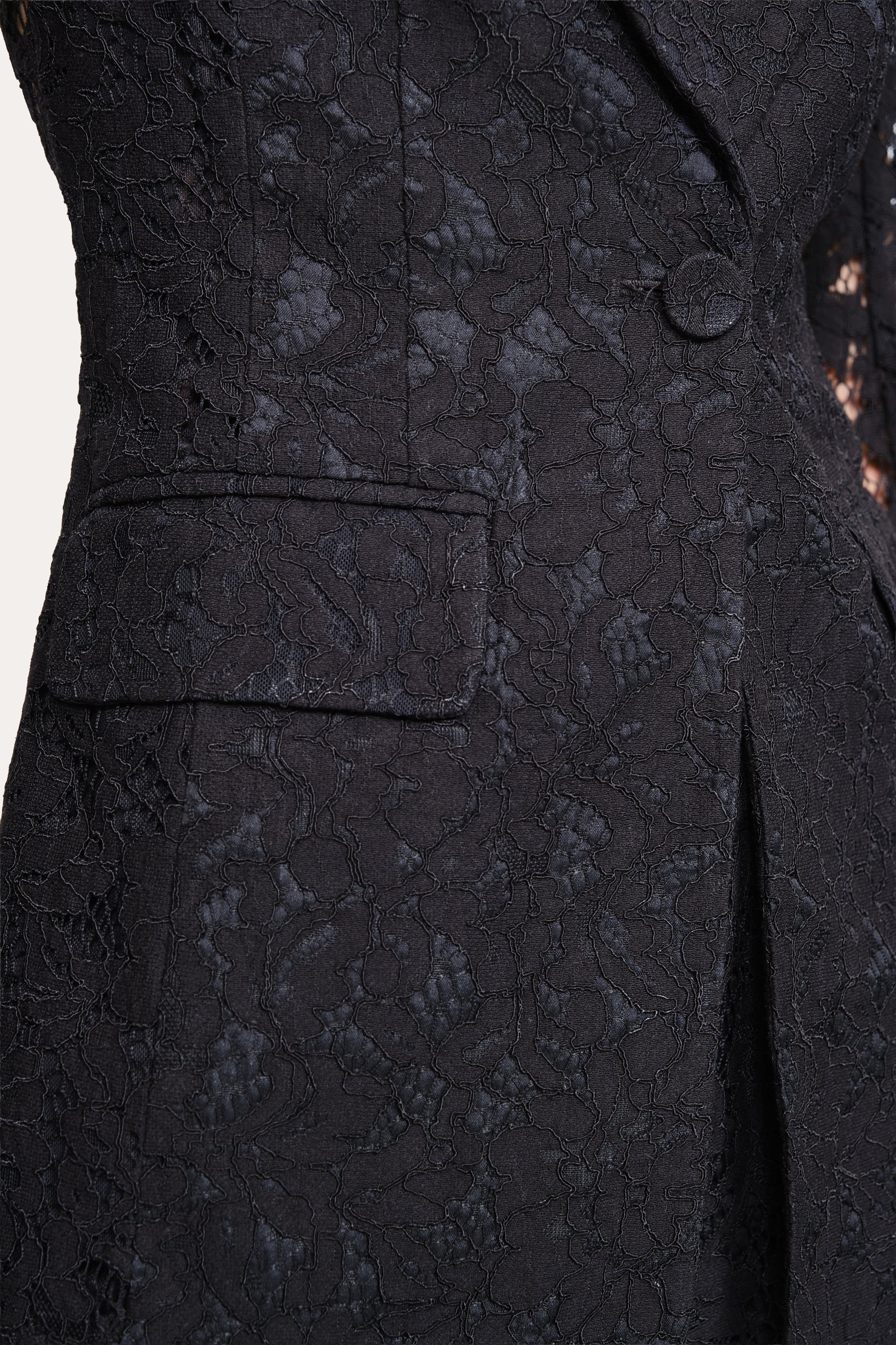 Fleur Lace Blazer | Elie Tahari BLACK
