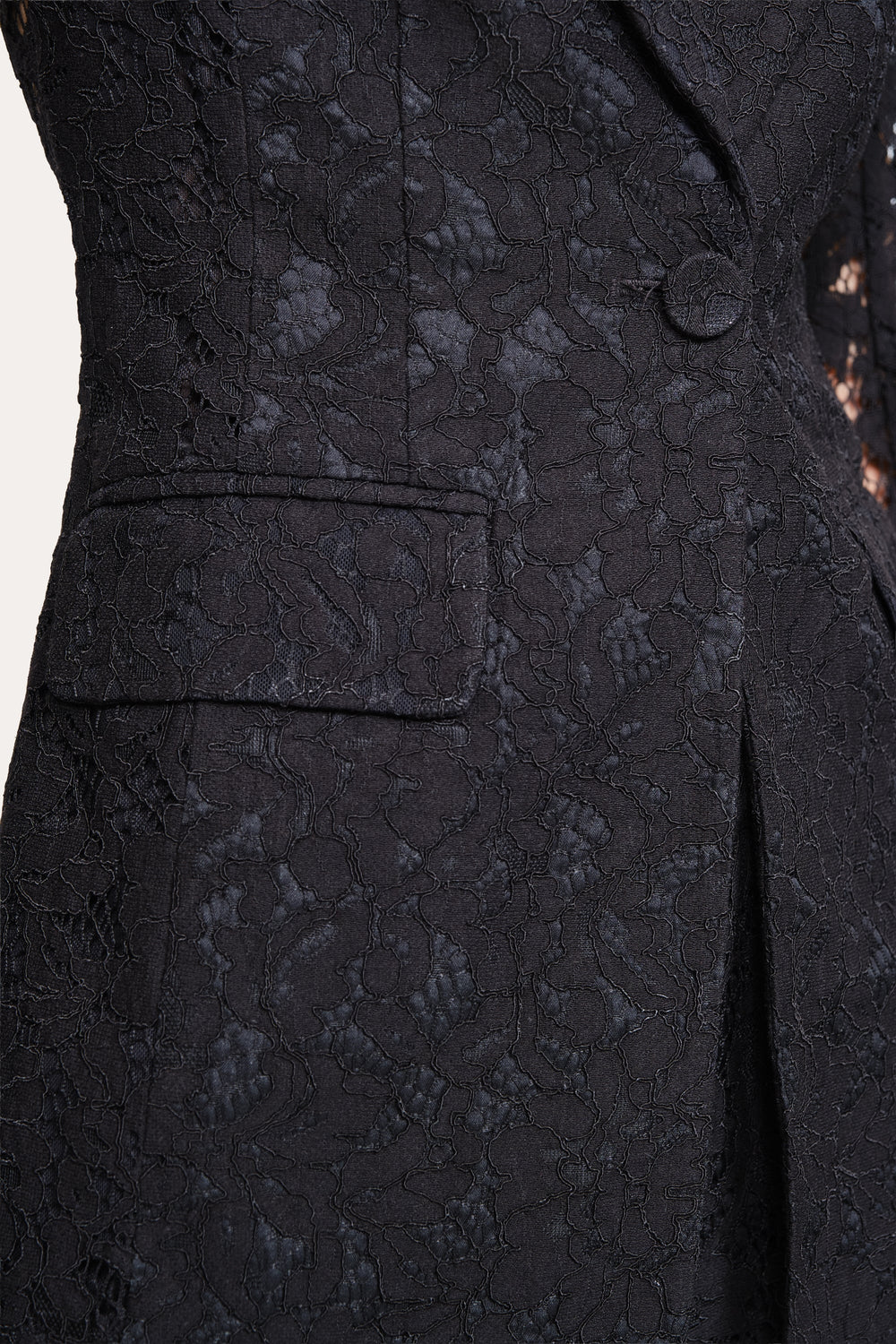 Fleur Lace Blazer | Elie Tahari BLACK