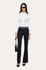 Ella Fit & Flare Pant | Elie Tahari BLACK