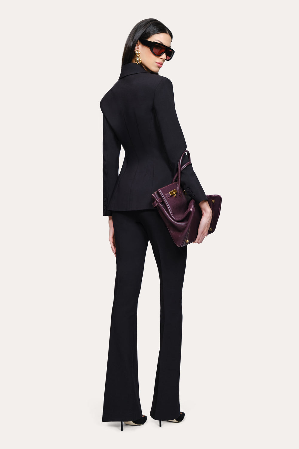 Juliana Structured Blazer | Elie Tahari BLACK