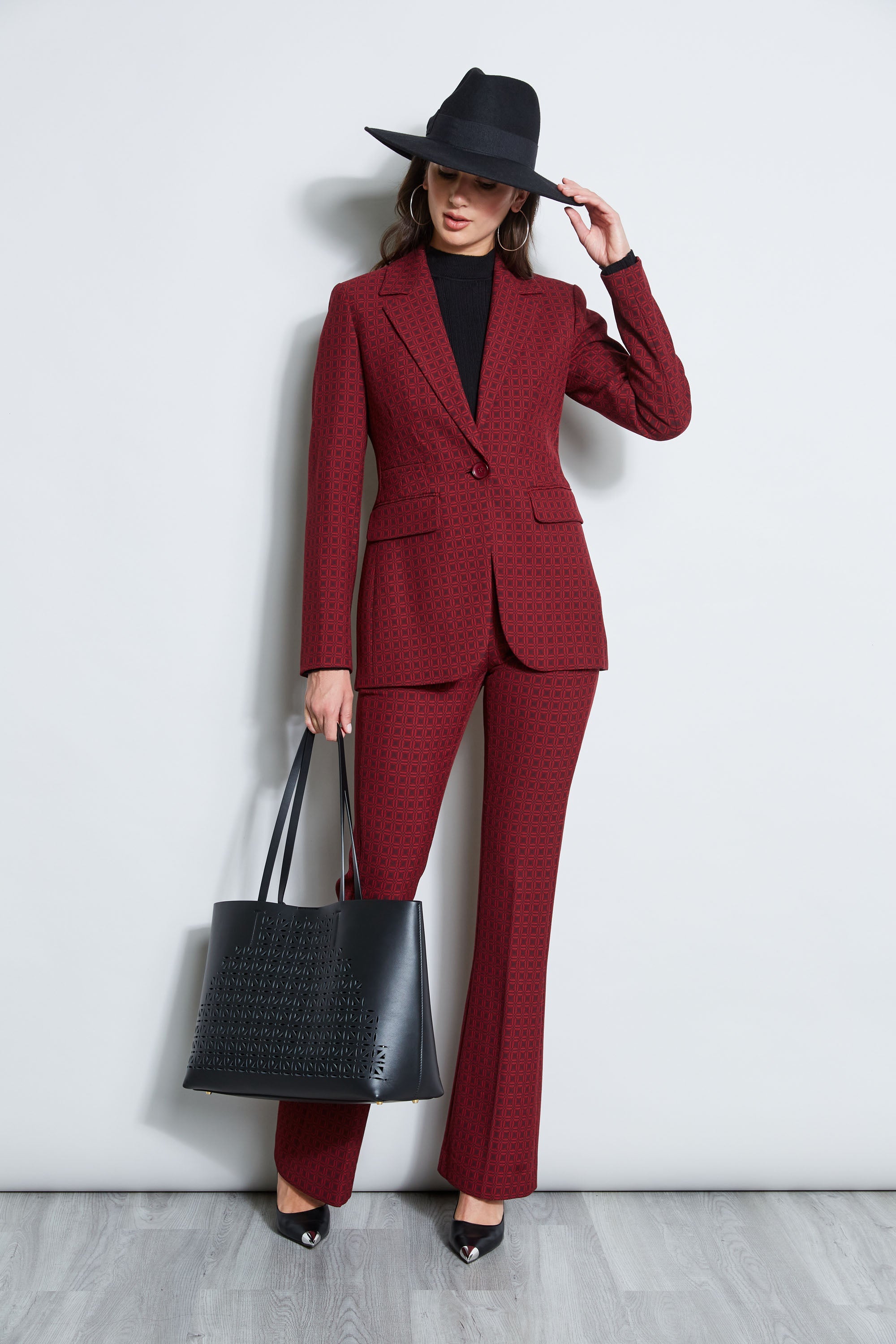Deco Jaquard Blazer | Elie Tahari MULTI