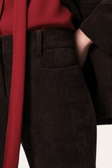 Gloria Corduroy Pant | Elie Tahari WOOD